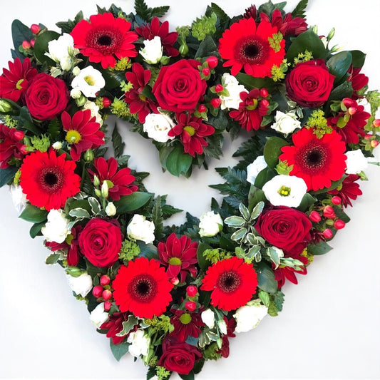 Seasonal Heart Wreath