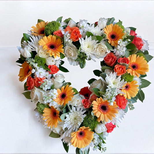 Seasonal Heart Wreath